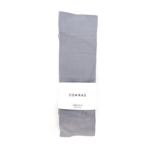 Comrad Compression Socks Men’s Large Gray Knee-High Light New NWT - Picture 1 of 6